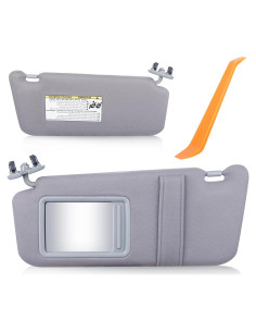 Visera de sol gris Toyota Camry 2007-2011 lado izquierdo
