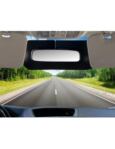 Visor Solar TuckVisor para Espejo Retrovisor Universal 25.4x12.7cm 2