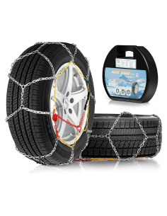 Cadenas de Nieve Antideslizantes AOSUYOU KN70 - 2 Pcs Universales