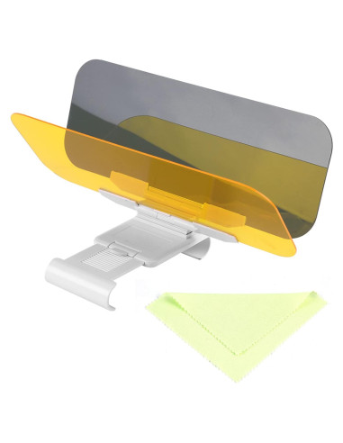 Visera Solar Antideslumbrante PerGar 2 en 1 para Coche