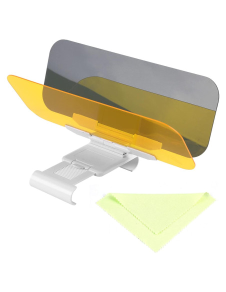Visera Solar Antideslumbrante PerGar 2 en 1 para Coche