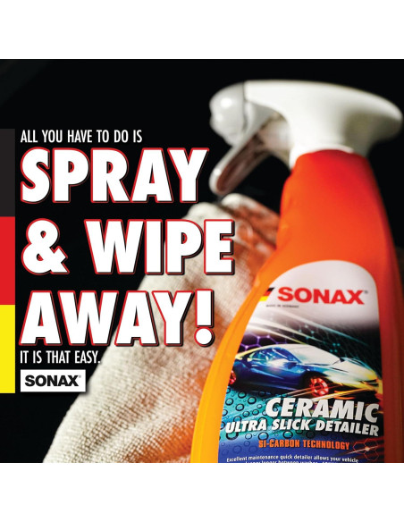 Detailer Cerámico SONAX Ultra Slick 750ml - Protección Hidrofóbica