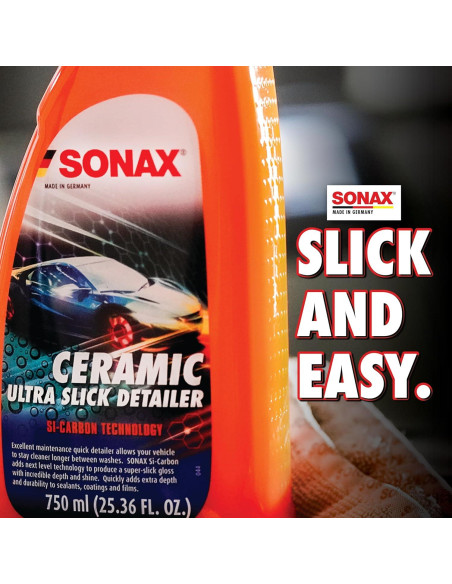 Detailer Cerámico SONAX Ultra Slick 750ml - Protección Hidrofóbica