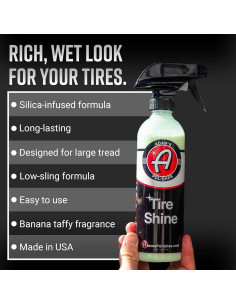 Brillo para Neumáticos Adam's Polishes - Spray SiO2 0.55kg 2