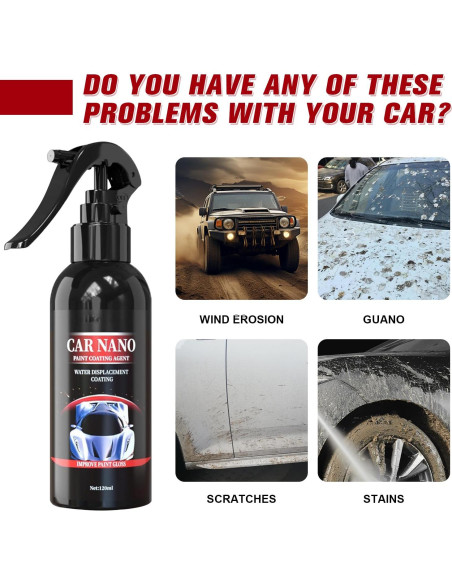 Agente de Recubrimiento Nano Yicengy 120ML para Automóviles
