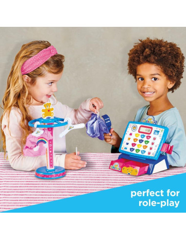 Set de Juego Casdon Taller de Osos de Peluche con Caja Registradora Electrónica