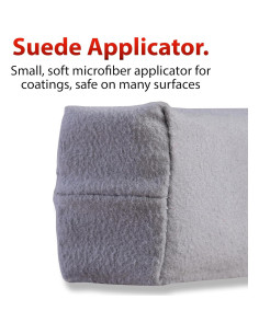 Aplicador de Suede Adam's - Paquete de 2, 7.62x2.54cm 2