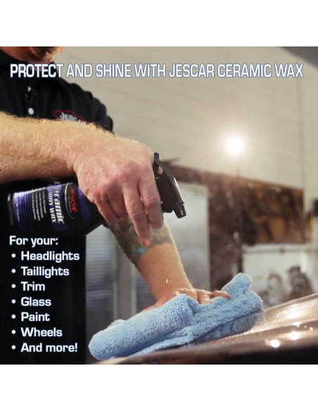Cera en Spray Jescar 650ml - Brillo Alto y Protección Duradera