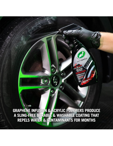 Turtle Wax Recubrimiento Brillo Neumáticos Grafeno 0.64 kg