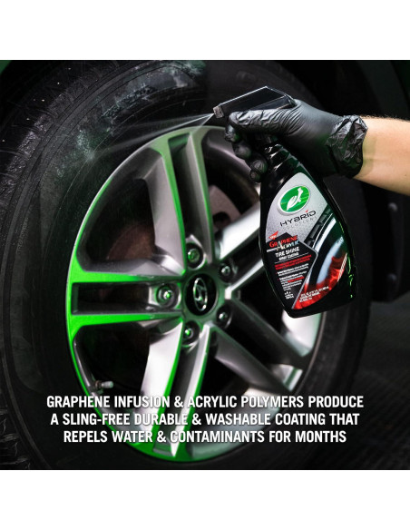 Turtle Wax Recubrimiento Brillo Neumáticos Grafeno 0.64 kg