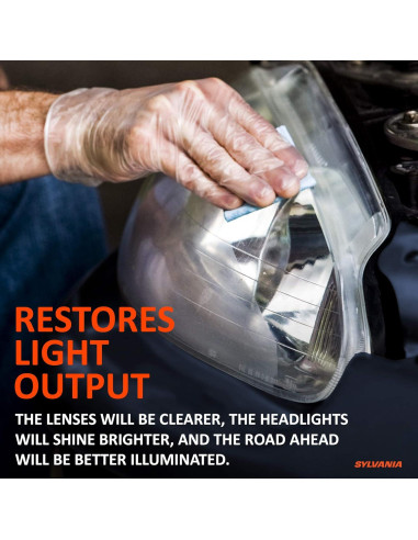 Bombillas Halógenas H11 XtraVision SYLVANIA + Kit Restauración