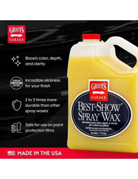 Cera en aerosol Griot's Garage Best of Show 3.91 kg