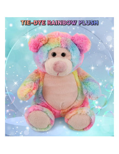 Oso de Peluche Arcoíris DolliBu 23 cm - Suave y Abrazable 2