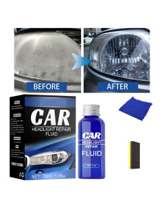 Kit de Restauración de Faros XIRUJNFD 30ml - Elimina Oxidación