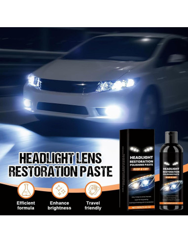 Kit de Restauración de Faros de Coche Genérico 130g