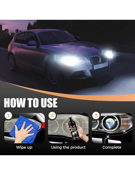 Kit de Restauración de Faros de Coche Genérico 130g