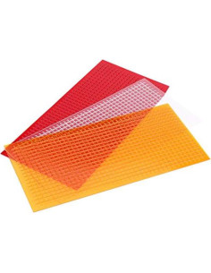 Kit de Reparación de Lentes de Coche Yosoo 3 Piezas Rojo Ámbar Claro 2