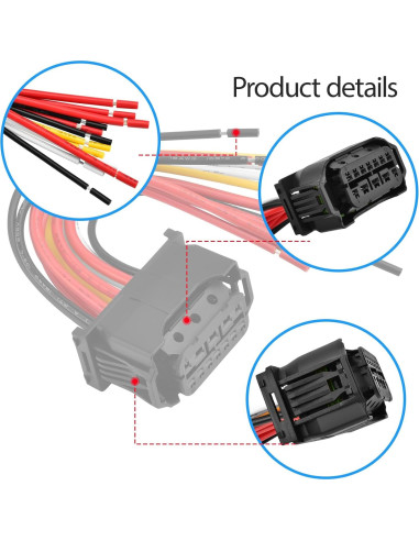 Kit de Reparación de Cable de Faro Baowen para BMW