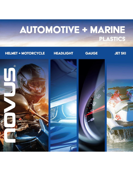 Kit de Pulido de Plástico Novus 7136 - 2 oz (181 g)