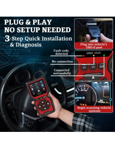 Escáner OBD2 CrysGuard V519 - Diagnóstico Profesional 2025 2