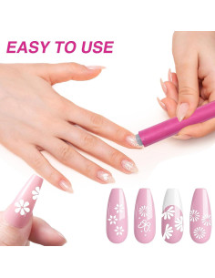 Kit de 15 Plumas de Estampado de Uñas WenZhou - Arte DIY 2