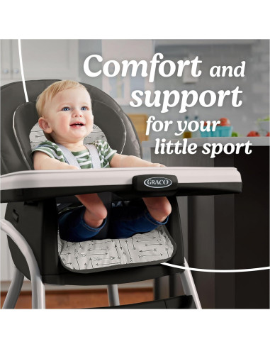 Silla Alta Graco Table2Table LX 6-en-1 con Soporte y Bandeja