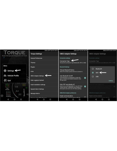 Escáner OBD2 Foseal Wifi para Diagnóstico de Automóviles