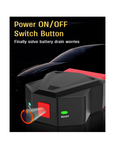 Escáner OBD2 Bluetooth FlyroadUp DA100 para iOS y Android