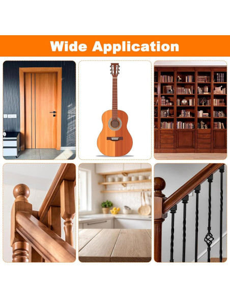 Kit de Reparación de Muebles de Madera Harfington - Marrón Oscuro