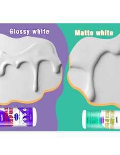 Kit de Pintura de Retocado Vividye 200ml Blanco Semi-Brillante 2