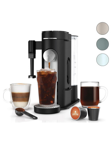 Cafetera Ninja PB051 con Espumador Integrado 177-710 ml