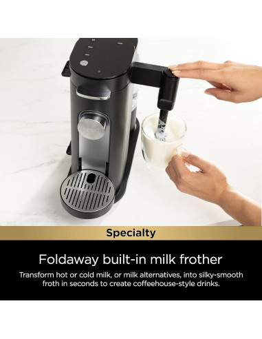 Cafetera Ninja PB051 con Espumador Integrado 177-710 ml