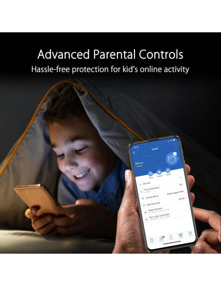 ASUS ZenWiFi AX6600 Mesh WiFi 6 Carbón - Cobertura 255 m