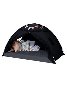 Carpa para Cama Twin Sumbababy - Oscurecimiento y Luces - Negro
