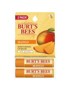Bálsamo Labial Burt's Bees Mango - Hidratante Natural 2 Tubos 4.25g