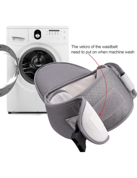 Portabebés Bebamour TC26 Gris Ajustable con Almohadillas