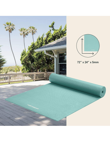 Esterilla de Yoga Retrospec Pismo Antideslizante 182.88x60.96cm