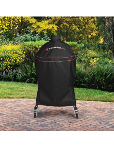 Cubierta de Parrilla Kamado Joe 18" Negra a Prueba de Agua 2
