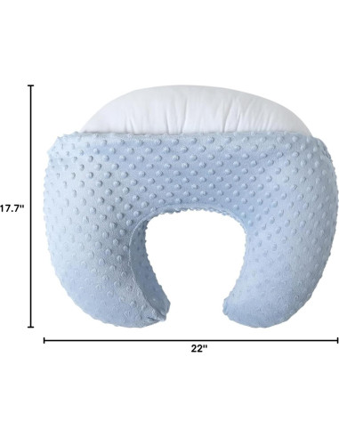 Almohada de Lactancia Blackleaf Baby YUDE-NP Azul Bebé