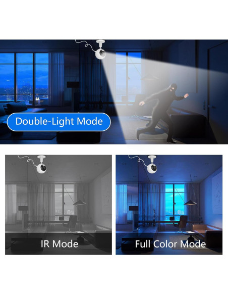 Cámara de Seguridad WiFi Guoanvision S700 1080p IP66