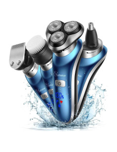 Afeitadora Eléctrica Hatteker RSCX-9608 4 en 1 Impermeable