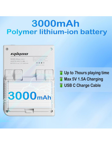 Miyoo Mini Plus Consola de Juegos Retro 64GB Pantalla IPS 3.5"