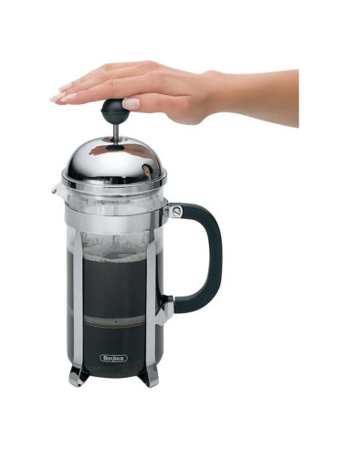Prensa Francesa BonJour 3 Tazas Acero Inoxidable 0.37L