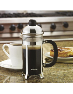 Prensa Francesa BonJour 3 Tazas Acero Inoxidable 0.37L 2