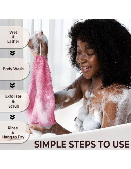 Esponja Exfoliante Africana Fulloadris 101.6 cm con Bolsa