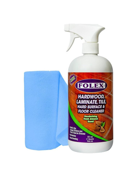 Limpiador de Suelos FOLEX 946 ml - Madera, Laminado, Azulejo, Aroma Almendra