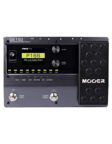 Pedal de Efectos MOOER GE150 para Guitarra Eléctrica