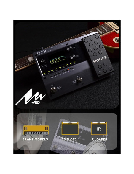 Pedal de Efectos MOOER GE150 para Guitarra Eléctrica