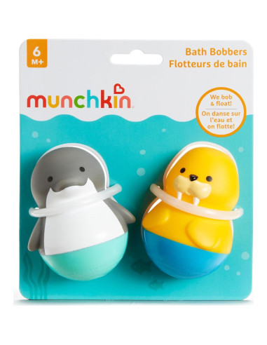 Juguetes de Baño Munchkin 2 Piezas Delfín y Manatí