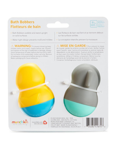 Juguetes de Baño Munchkin 2 Piezas Delfín y Manatí